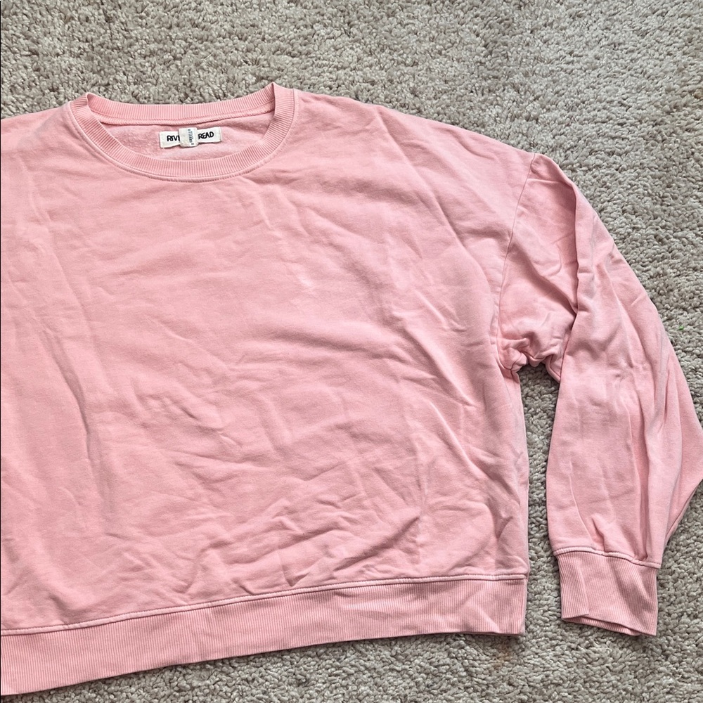 Bubblegum pink super soft sweatshirt